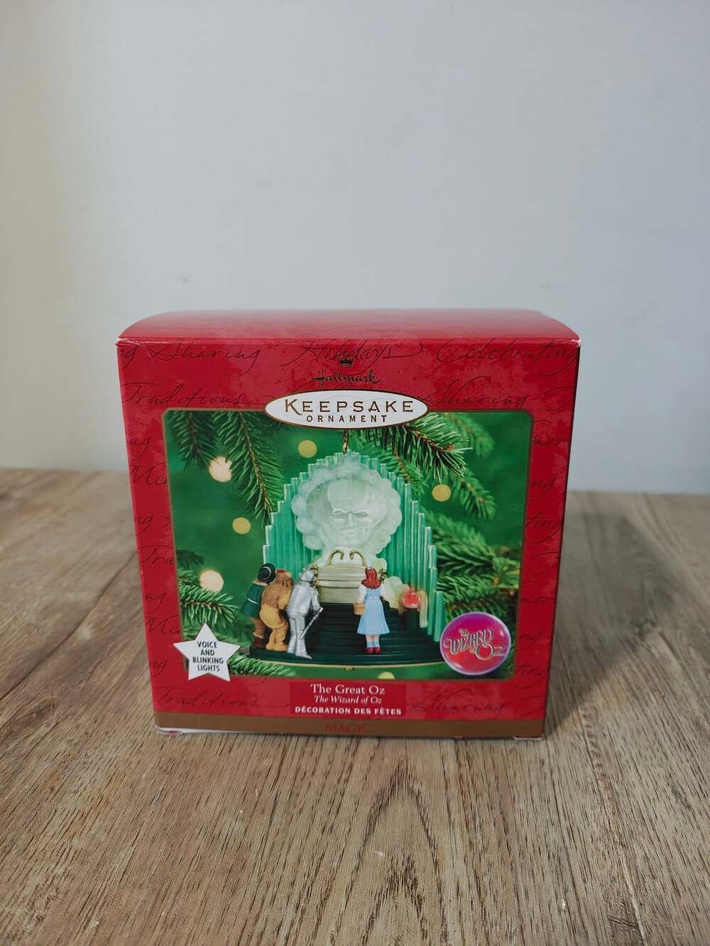 Hallmark Keepsake Ornament 2000 THE GREAT OZ Wizard of OZ Ornament SOUND LIGHTS